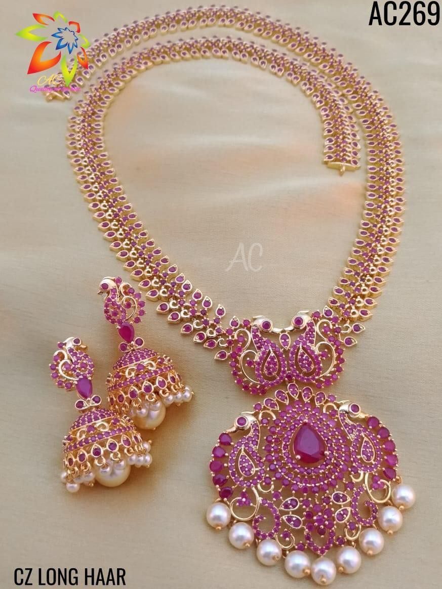 CZ Long Haar Set For You