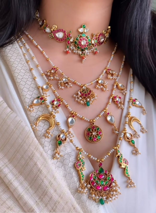 Layred Craft Necklace For You Jadau and kemp Work